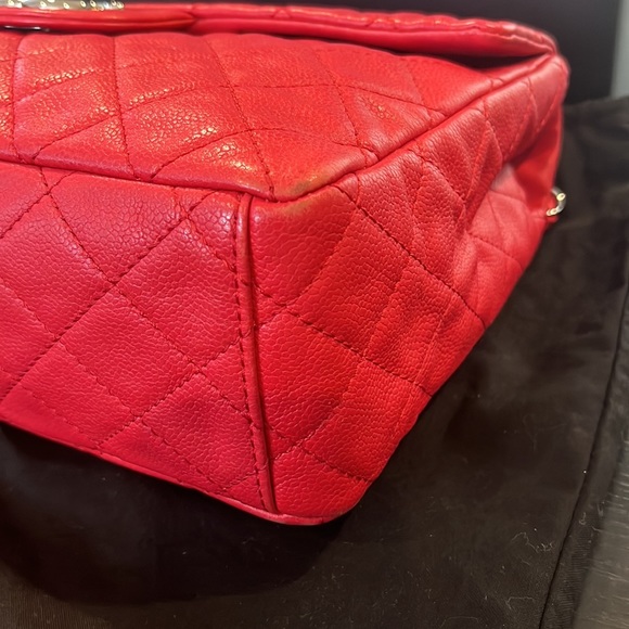 💯 Authentic Chanel Washed Caviar Maxi - Picture 4 of 16